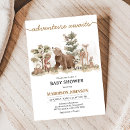 Recherche de adventure awaits baby shower invitations Animaux des bois