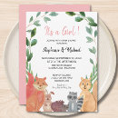 Zoek naar animal babyshower uitnodigingen Rustisch