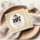 Zoek naar plakken servetten Verjaardag van de hond