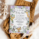 Zoek naar luipaard babyshower uitnodigingen Oerwoud