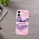 Recherche de papillon violet iphone coques Girly