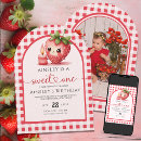 Recherche de berry sweet one anniversaire invitations Fraise 1er anniversaire