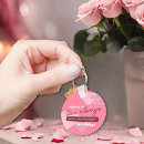 Recherche de saint valentin heureux porteclés Rose