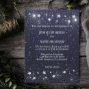 Recherche de starry night mariage invitations Élégant