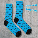 Recherche de bleue chaussettes Amusant
