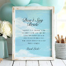 Recherche de questions posters Bride