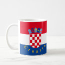 Recherche de drapeau croate tasses Drapeau de la croatie