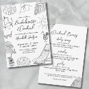 Recherche de tropical cocktail invitations Bride
