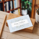 Recherche de fleurs bleues cartes visite Administrative professional