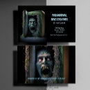 Recherche de horreur cartes visite Fantôme