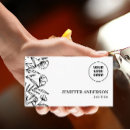 Zoek naar lijnen visitekaartjes Chic