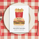 Recherche de hamburgers invitations Pour eux