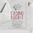 Recherche de de casino anniversaire invitations Moderne