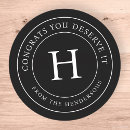 Zoek naar felicitaties stickers Zwart wit