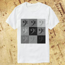 Recherche de les clés tshirts Musique