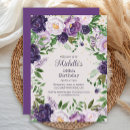 Recherche de de lavande anniversaire invitations Fleurs