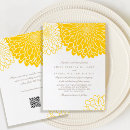 Recherche de chrysanthèmes invitations Moderne