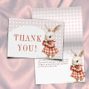 Recherche de lapin de bébé vœux cartes Baby shower rustique
