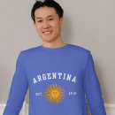Recherche de drapeau argentin tshirts Fierté nationale