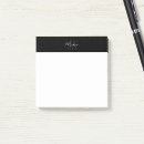 Recherche de votre logo ici post its Minimaliste moderne