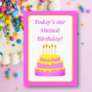 Zoek naar wederzijdse verjaardagskaarten Vriend