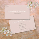 Recherche de blush pink visitenkarten Rose