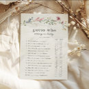 Zoek naar game babyshower uitnodigingen Boho
