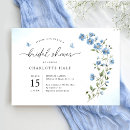 Zoek naar blue flowers invitations Elegant