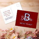 Recherche de monogram cartes postales Typographie