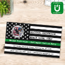 Recherche de fédéral cartes visite Police