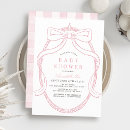 Recherche de tiara baby shower invitations Rose