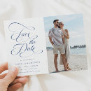 Zoek naar dusty blue wedding save the dates Chic