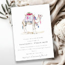 Recherche de camel invitations Aquarelle