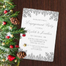 Recherche de winter fiançailles invitations Élégant