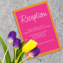 Zoek naar huwelijksreceptie kaarten Roze