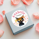 Zoek naar oranje kat stickers Kleurrijk