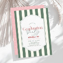 Recherche de stripes graduation invitations Moderne