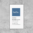 Recherche de bonjour cartes visite Minimum