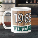 Recherche de fait en 1965 tasses D'anniversaire