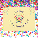 Recherche de clown cartes postales 1er avril