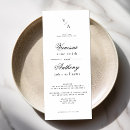 Recherche de verticales 10x23 mariage invitations Noir et blanc