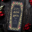 Recherche de gothic save the dates Gothique
