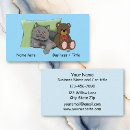 Recherche de gris chat cartes visite Mignon