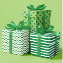 Recherche de zigzag papier cadeau Vert