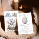 Recherche de oeuf de dragon invitations Conte de fées