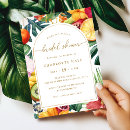 Recherche de douche nuptiale tropicale invitations Aquarelle