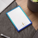Recherche de monogrammed post its Minimaliste simple