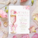 Recherche de pétales roses invitations Bride