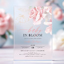 Recherche de roses pâles invitations Future maman