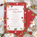 Recherche de pois rouge et blanc invitations Mignon
